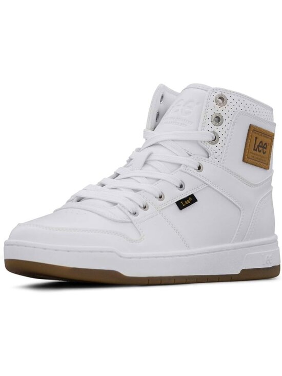 Other - Men's Retro Court Sneakers - Stylish Hi-Top, Comfortable, Trendy Footwear